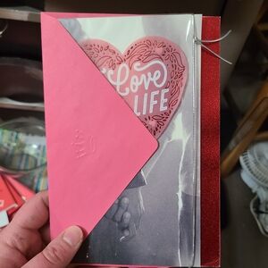 Hallmark Pink and Red Love Life Card